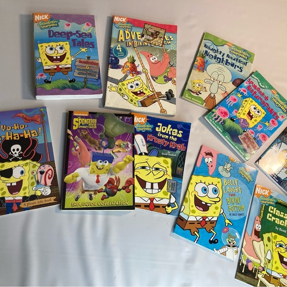 SpongeBob book scholastic lot - Picture 1 of 2